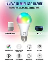 Carica l'immagine nel visualizzatore di Gallery, Lampadina Intelligente WiFi EMC Italy | Smart 10W Multicolore...