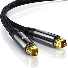 Carica l'immagine nel visualizzatore di Gallery, 2m Cavo ottico Platinum toslink HQ Premium digitale - DTS Dolby...