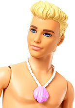 Carica l'immagine nel visualizzatore di Gallery, Barbie Ken Tritone dei Mari, Bambola Bionda con Coda, Giocattolo per Bambini...