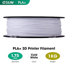 Carica l'immagine nel visualizzatore di Gallery, eSUN Filamento PLA Plus per Stampante 3D, PLA+, A-Bianco Freddo