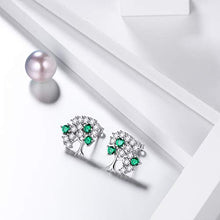 Carica l'immagine nel visualizzatore di Gallery, Aurora Tears Albero della vita, orecchini in argento Sterling 925 con... - Ilgrandebazar
