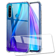 Carica l'immagine nel visualizzatore di Gallery, AILRINNI Cover per Xiaomi Redmi Note 8T - Pellicola Protettiva in Trasparente - Ilgrandebazar