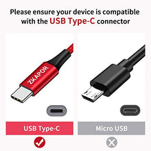 Carica l'immagine nel visualizzatore di Gallery, ZKAPOR Cavo USB C [4Pezzi, 0.3m 1m 2m 3m] Tipo C 3m