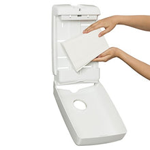 Carica l'immagine nel visualizzatore di Gallery, AQUARIUS* SLIMFOLD Dispenser di asciugamani piegati U7024 - Bianco - Ilgrandebazar