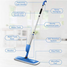 Carica l'immagine nel visualizzatore di Gallery, Bellababy Mocio Lavapavimenti, Spray Mop Pavimenti con Un Flacone 1