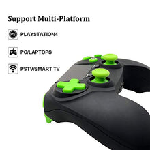 Carica l'immagine nel visualizzatore di Gallery, Controller PS4 wireless di alta qualità con DoubleShock 4 e batteria Nero