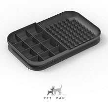 Carica l'immagine nel visualizzatore di Gallery, DEHUB Alimentatore Lento per Cani, Ciotola Cibo e Acqua 2 in 1 Grigio