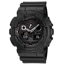Carica l'immagine nel visualizzatore di Gallery, Casio G-SHOCK Orologio 20 BAR, Nero, Analogico - Digitale, Uomo, GA-100-1A1ER
