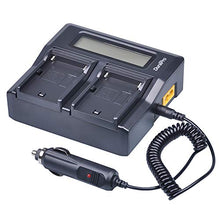 Carica l'immagine nel visualizzatore di Gallery, DuraPro - Caricabatterie super rapido con doppio display LCD, per batterie...