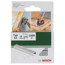 Carica l'immagine nel visualizzatore di Gallery, Bosch 2609255819 - Graffette filo fine tipo 53, larghezza 11,4 mm, 6 mm