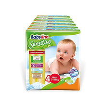Carica l'immagine nel visualizzatore di Gallery, Babylino Sensitive Maxi, 120 Pannolini Taglia 4 4 (7-18 kg) - Maxi