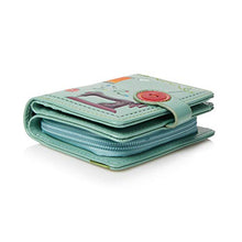 Carica l'immagine nel visualizzatore di Gallery, Shagwear portafoglio per giovani Kit Da Cucito Turchese Chiaro/ Sewing Needs - Ilgrandebazar