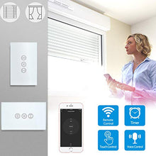 Carica l'immagine nel visualizzatore di Gallery, LoraTap Interruttore WiFi per Tenda, Tattile Controllo APP o...