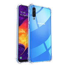 Carica l'immagine nel visualizzatore di Gallery, ORNARTO Cover Samsung A50,Custodia Trasparente Assorbimento Morbida Chiaro