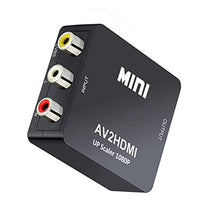 Carica l'immagine nel visualizzatore di Gallery, QGECEN Convertitore da RCA a HDMI, Adattatore Supporta PAL/NTSC...