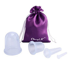 Carica l'immagine nel visualizzatore di Gallery, coppetta silicone anticellulite ,cupping cup,4 pcs massaggio grigio - Ilgrandebazar