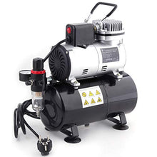 Carica l'immagine nel visualizzatore di Gallery, TIMBERTECH Compressore aerografo aggiornato con ventola di raffreddamento /...
