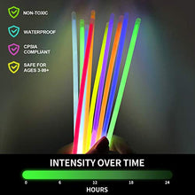 Carica l'immagine nel visualizzatore di Gallery, Yodeace Braccialetti Luminosi Fluorescenti Starlight 100 Pezzi Barre... - Ilgrandebazar