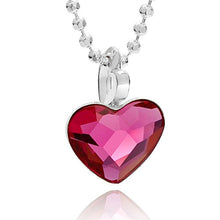 Carica l'immagine nel visualizzatore di Gallery, butterfly Bambine Ragazze Collana Argento Vero Swarovski Elements Pink
