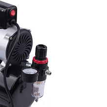 Carica l'immagine nel visualizzatore di Gallery, TIMBERTECH Compressore aerografo aggiornato con ventola di raffreddamento /...