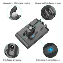 Carica l'immagine nel visualizzatore di Gallery, Yaber 3000mAh Batteria di Ricambio per Dyson V6 DC62 DC59 DC61 DC58 Animale...