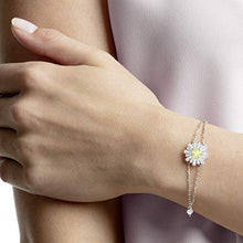 Carica l'immagine nel visualizzatore di Gallery, Swarovski Bracciale Sunshine, Cristallo Bianco, Rodiato, da Donna - Ilgrandebazar
