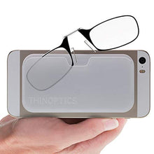 Carica l'immagine nel visualizzatore di Gallery, ThinOptics Occhiali da lettura con custodia 2.00 resistenza, Trasparente - Ilgrandebazar