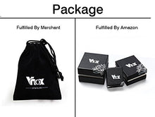 Carica l'immagine nel visualizzatore di Gallery, Vnox Bracciale unisex in acciaio inossidabile e pelle marrone, con àncora, a... - Ilgrandebazar