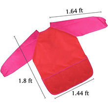Carica l'immagine nel visualizzatore di Gallery, Amaza 2Pcs Grembiule da Pittura Scuola Grembiulino Maniche Lunghe Bambini... - Ilgrandebazar