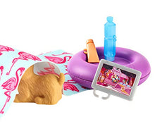 Carica l'immagine nel visualizzatore di Gallery, Barbie Set di Arredamenti da Esterno con Ciambella Donut Galleggiante,... - Ilgrandebazar