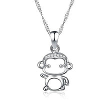 Carica l'immagine nel visualizzatore di Gallery, Uniqueen, ciondolo da donna alla moda, charm per collana in argento Sterling - Ilgrandebazar