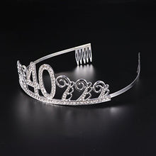 Carica l'immagine nel visualizzatore di Gallery, Rhinestone di cristallo Tiara compleanno Princess Crowns Pettini per... - Ilgrandebazar