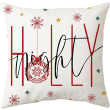 Carica l'immagine nel visualizzatore di Gallery, ARNTY Natale Federe Cuscini Divano 45x45, Natale Federe Cuscino,Cuscini Natalizi,Copricuscini Divano Set di 4 Fodere Cuscini Moderna Federe Decorative Camera da Letto Divano Cuscino per Esterno