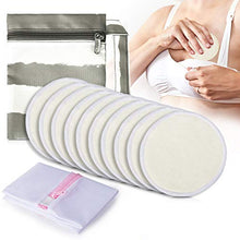 Carica l'immagine nel visualizzatore di Gallery, Coppette Assorbilatte Lavabili in Bambù 12cm/10pcs, Momcozy Copri 12cm - Ilgrandebazar