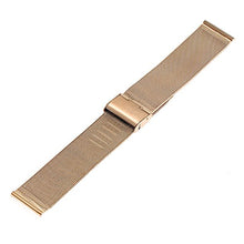Carica l'immagine nel visualizzatore di Gallery, TRUMiRR 18mm Cinturino in Maglia di Acciaio Inossidabile Bracciale in... - Ilgrandebazar