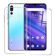 Carica l'immagine nel visualizzatore di Gallery, QFSM Skin Protettiva Case Cover + Vetro Temperato per UMIDIGI A5 PRO (6.3")...