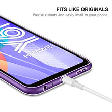 Carica l'immagine nel visualizzatore di Gallery, YNMEacc Cover per Huawei Y6p Custodia, Trasparente Custodia Sottile Silicone...