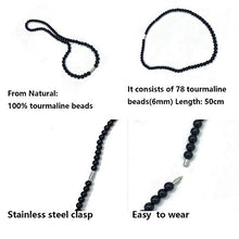 Carica l'immagine nel visualizzatore di Gallery, Bracciale per terapia magnetica e protezione EMF Collana con cristalli di... - Ilgrandebazar