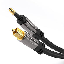 Carica l'immagine nel visualizzatore di Gallery, KabelDirekt 1,5m Cavo Mini TOSLINK, (Audio Ottico Digitale Connettore 1.5M