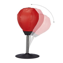 Carica l'immagine nel visualizzatore di Gallery, Relaxdays 10022328 Punching Ball da Tavolo Pera Boxe Scrivania Punch Ball...