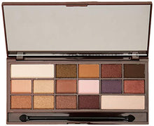 Carica l'immagine nel visualizzatore di Gallery, Makeup Revolution, heart makeup eyeshadow palette, colori cioccolato, 22 g - Ilgrandebazar