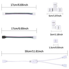 Carica l'immagine nel visualizzatore di Gallery, SIGHTLING 5050 Kit di connettori per strisce LED RGB a 4 pin di... - Ilgrandebazar