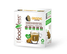 Carica l'immagine nel visualizzatore di Gallery, Foodness Capsula Caffè al Ginseng compatibile Dolcegusto - 5 Confezioni da...