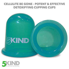 Carica l'immagine nel visualizzatore di Gallery, 5kind KIT Coppetta AntiCellulite in Silicone 2 Pezzi | SET Borsetta da...