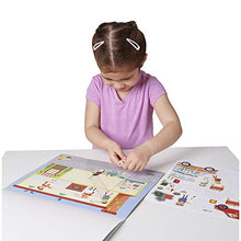 Carica l'immagine nel visualizzatore di Gallery, Melissa &amp; Doug-La Mia Città Blocco per attività con Adesivi, Multicolore - Ilgrandebazar