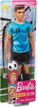 Carica l'immagine nel visualizzatore di Gallery, Barbie- Ken Calciatore Bambola Giocattolo per Bambini 3+ Anni, FXP02 - Ilgrandebazar