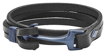 Carica l'immagine nel visualizzatore di Gallery, Fossil Bracciale da Uomo in Pelle/Acciaio Inossidabile - Ilgrandebazar