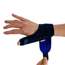 Carica l'immagine nel visualizzatore di Gallery, Tutore Pollice Stecca Pollice. Spiga Blu Actesso. Ideale per Destra,