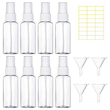 Carica l'immagine nel visualizzatore di Gallery, Bottiglie Spray Vuoto Trasparente Flacone Plastica Fine Nebbia...
