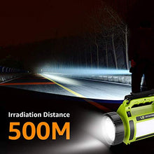 Carica l'immagine nel visualizzatore di Gallery, LE Lanterna da Campeggio Ricaricabile USB, Torcia a LED CREE 1000 lumen,...